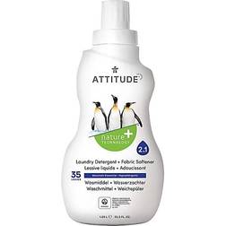 Attitude Gel Detergente E Ammorbidente 2 In 1 Alla Fragranza Mountain Essentials 1050 ml (35 Dosi)