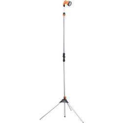 vidaXL Doccia da Giardino con Treppiede 221 cm in Alluminio Argento