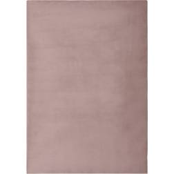 vidaXL gulvtæppe 200x300 kunstig kaninpels gammelrosa Pink, Rød cm