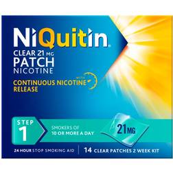 NiQuitin Clear 21mg 14 Patches Step