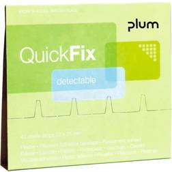 Plum QuickFix plaster Detectable plasterrefiller 45 stk.