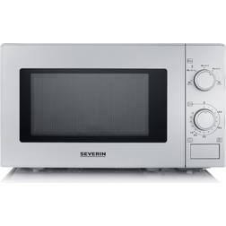 Severin MIKROVÅGSUGN 20L 700W Rustfrit stål, Sølv