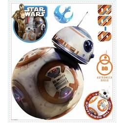 RoomMates Adesivo Gigante Star Wars Episode VII Droid BB-8 49 x 30 cm
