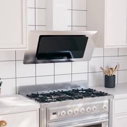 vidaXL 51664 90cm, Silver, Rostfritt stål
