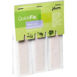 Plum Plaster Lang Elastisk Hvid,6 brv stk/pk