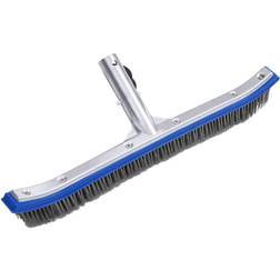 vidaXL Brosse pour parois de piscine Aluminium Bleu