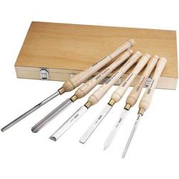 Draper 58697 HSS Woodturning Chisel Set Carving Chisel