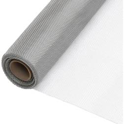 vidaXL Verkkosuoja Ruostumaton Teräs 60x1000 cm Hopea