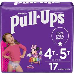 Huggies Pull-Ups Learning Designs Girls' Training Pants Size 6 17kg-23kg 17pcs