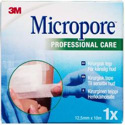 3M Micropore sårplaster u/dispenser 10 1 stk.