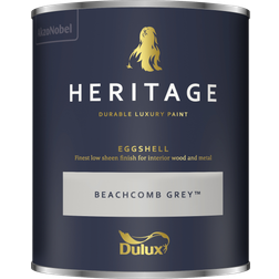 Dulux Trade Heritage Eggshell Paint Dove Wood Paint Grey