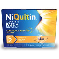 NiQuitin Clear 14mg 7 stk Plaster