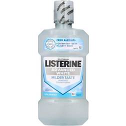 Listerine Advanced White Milder Taste Alcohol Free Mouthwash 500ml