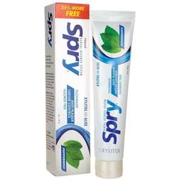 Spry Peppermint Toothpaste Xylitol & Aloe Vera 141g