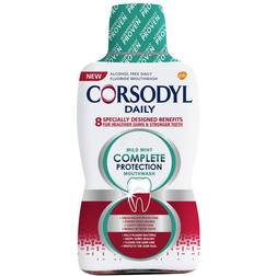 Corsodyl Daily Mild Mint Complete Protection Mouthwash 500ml