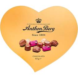 Anthon Berg Heart-Shaped Gold Box 155g 1pak