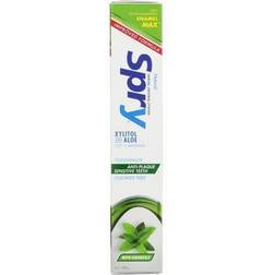 Xlear Xlear Spry Anti-Plaque Tartar Control Toothpaste Xylitol Aloe Fluoride Free Spearmint 5