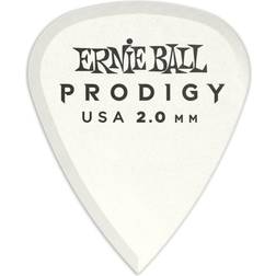 Ernie Ball 2.0mm White Standard Prodigy Picks 6-Pack