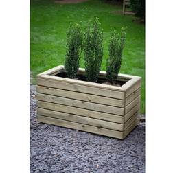 Forest Garden Linear Double Planter 3'x1' 0.8x0.4m