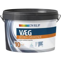 Dyrup væg 10 2,25lt base Vægmaling Hvid 10L