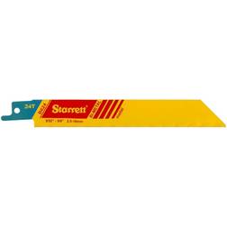 Starrett BT63-5 Bi-Metal Reciprocating Blade, Wood Tapered 152mm 3 TPI (Pack 5)