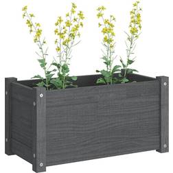 vidaXL Garden Planter Solid Pinewood