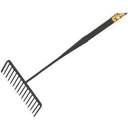 Roughneck Tarmac Rake 16 Round Teeth Shaft