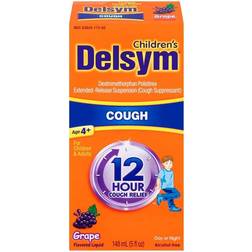 Children's Delsym Cough Relief Liquid - Dextromethorphan - Grape