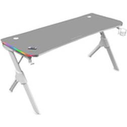 Mars Gaming MGD140RGBW Gaming Desk White