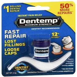 Dentemp Zahnreparatur Mit Maximaler Stärke 2,2 Gramm Packung mit 1 Stück