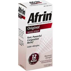 Afrin Original 1 Fl. Oz. 12 Hour Relief Nasal Spray