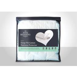 The Fine Bedding Company Fine Bedding Company Deep Fill Cotton Mattress Super King Mattress Cover