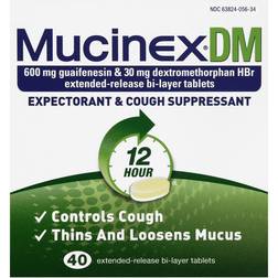 Mucinex DM Expectorant & Cough Suppressant, Extended-Release Bi-Layer