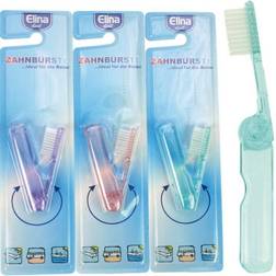 Elina Dent Travel Toothbrush Turquoise