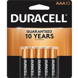 Duracell Plus New Aaa Micro Alkaline Batteries 1.5v Lr03 Mn2400 Pack Of 10