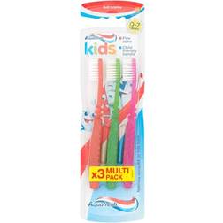 Aquafresh Kids Toothbrush Soft 3 pcs