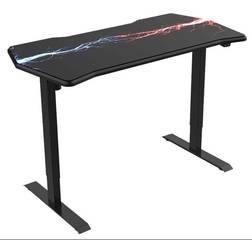 Hanover 27 in. Wide Electric Sit or Stand Gaming Desk with Adjustable Heights, HGD0504-BLK