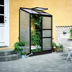 Halls Greenhouses Drivhus Altan 2 Poly 0,9m² Aluminium