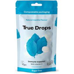 True Gum True Drops Menthol Lozenges 70g 1Stk.