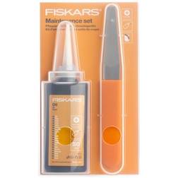 Fiskars Maintenance Set For Garden Cutters, With Diamond File, Oil