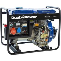 DUAB-POWER Generator MDG7500CLE-3 3-faset Diesel