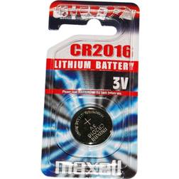 Camelion Maxell Batteri CR2016 Litium 3v 1 st