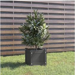 vidaXL Garden Planter 31x31x31 Solid Pinewood