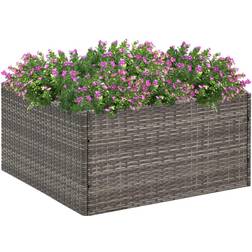 vidaXL Garden Planter Poly Rattan