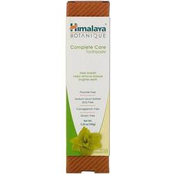 Himalaya Botanique Complete Care Peppermint Toothpaste Fluoride-Free SLS -Free Carrageenan-Free Gluten-Free 5.29