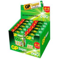 GP Batteries super AA/AAA Mega-Pack 80 stk