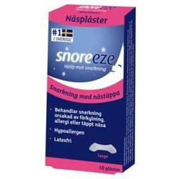 Snoreeze Næseplaster - Large 10 Næsespray