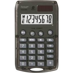 Rebell Calculatrice De Poche 8 Chiffres Solaire Pile