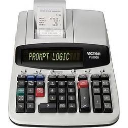 Victor PL8000 14-Digit Desktop Calculator, White White