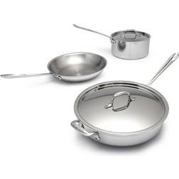 All-Clad D3 Cookware Set with lid 5 Parts